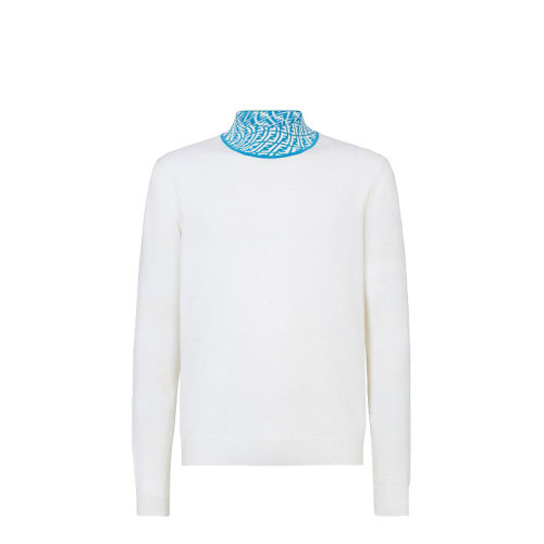 FENDI/芬迪 男裝 時(shí)尚百搭 男士 羊毛針織衫/毛衣 FZZ411AFZCF0QA0 HJH0012BC