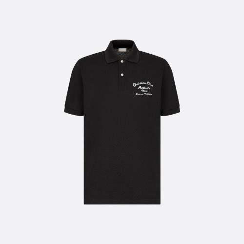  DIOR迪奧 22年春夏 男士 短袖Polo Polo 衫 293J832A0448_C988