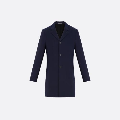  DIOR迪奧 22年秋冬 男士 大衣 經(jīng)典大衣 433C344A3225_C530 預定商品1-3周發(fā)貨