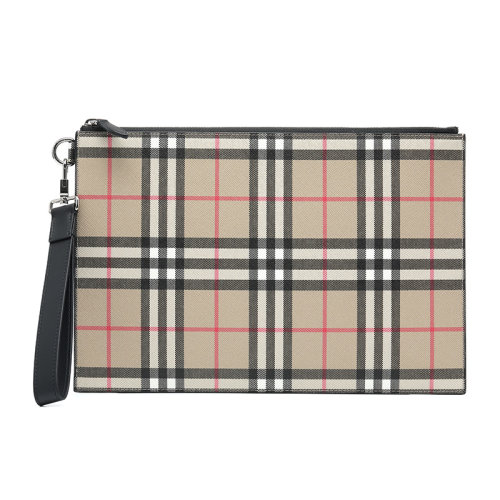 BURBERRY/博柏利22春夏經(jīng)典格紋男士手包手拿包8049588