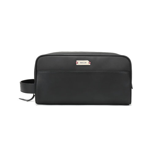 BALLY/巴利 男士防水棉混紡面料手拿包洗漱包 VAKIMO