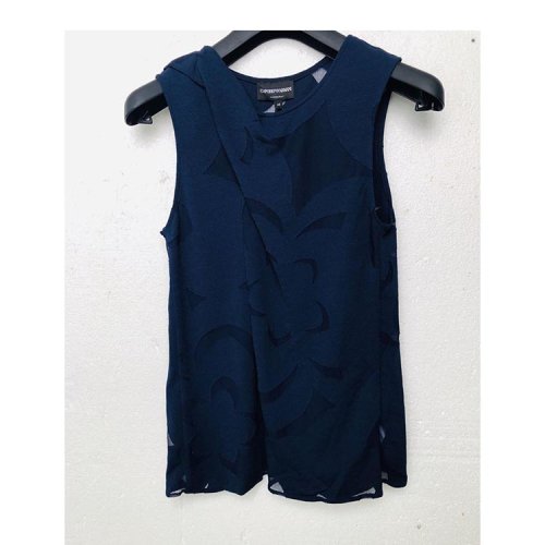 Emporio Armani/安普里奧阿瑪尼/女士短袖T恤/藍(lán)色/M