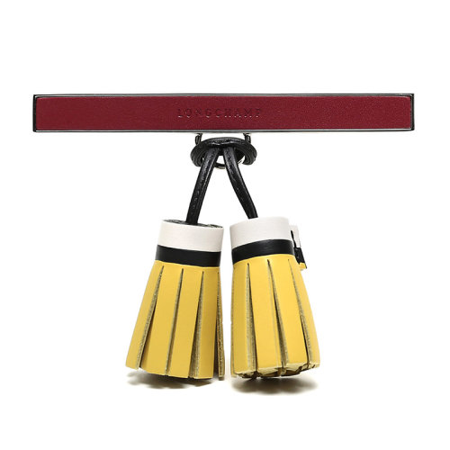 Longchamp/瓏驤 女士GAME ON系列金屬配皮掛飾 34069 EYT