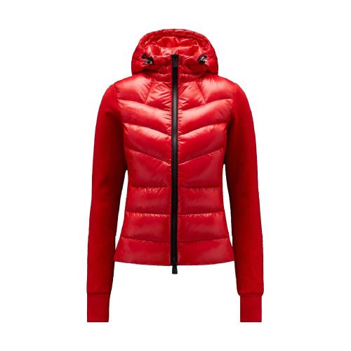  MONCLER蒙可蒙克萊 22年秋冬 女士 羽絨服 Padded Fleece Hoodie H20988G500008009345E