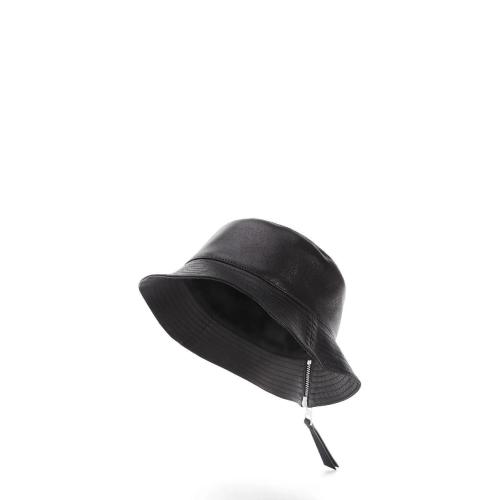  LOEWE羅意威 22年秋冬 女士 帽子 納帕牛皮革漁夫帽 112.10.010-1100 預(yù)定商品1-3周發(fā)貨