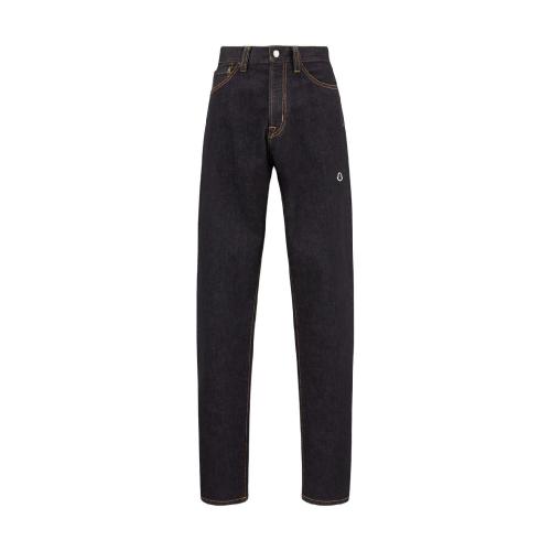  MONCLER蒙可蒙克萊 22年秋冬 女士 牛仔褲 Dark Wash Jeans H209U2A00002M2320790