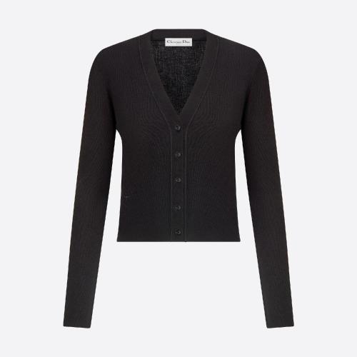  DIOR迪奧 22年秋冬 女士 針織衫 開衫 214G50AM125_X9000