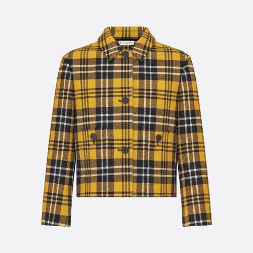  DIOR迪奧 22年秋冬 女士 夾克 短款西裝外套 241V52A1208_X2830