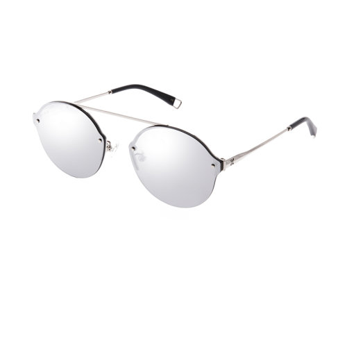 Kinsole/清尚2018新款橢圓框個(gè)性潮流金屬框太陽(yáng)眼鏡墨鏡P760