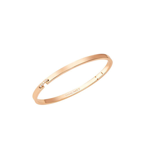 Chaumet/尚美  Linksévidence系列 女士18k金玫瑰金多顆明亮切割鉆石手鏈083355