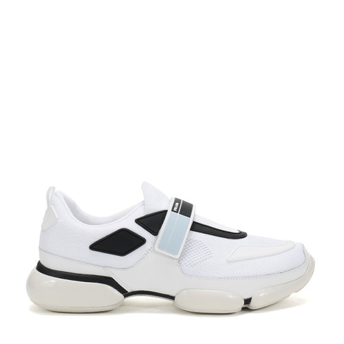 PRADA/普拉達(dá) 男士織物橡膠Cloudbust運(yùn)動(dòng)鞋 2OG064 1OUF