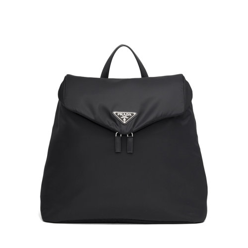 PRADA/普拉達      男士黑色尼龍皮革雙肩背包2VZ089_2DW3_F0002_V_OOO