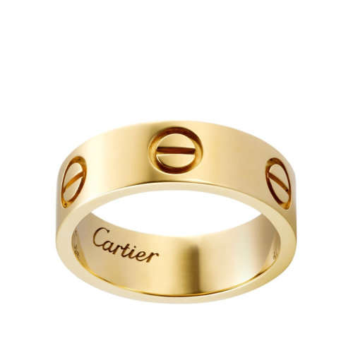 CARTIER/卡地亞 經(jīng)典款LOVE 18K黃金戒指 B4084600