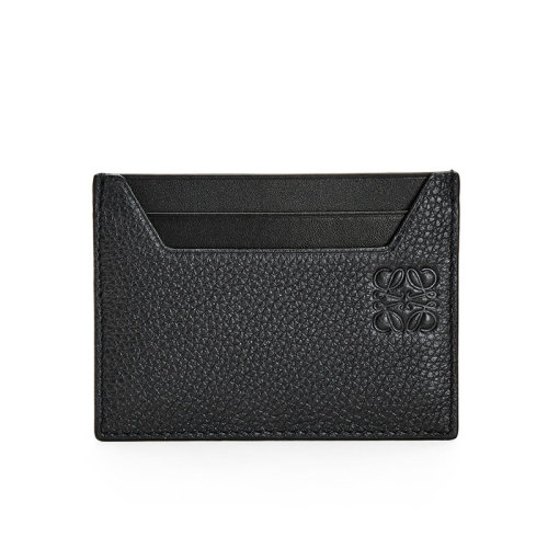 LOEWE/羅意威  男士黑色粒面小牛皮卡片夾0010528396