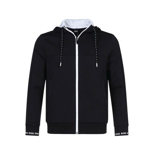 HUGO BOSS/雨果博斯 男衛(wèi)衣 男士棉/聚酯纖維連帽上衣外套運動衫 50452458