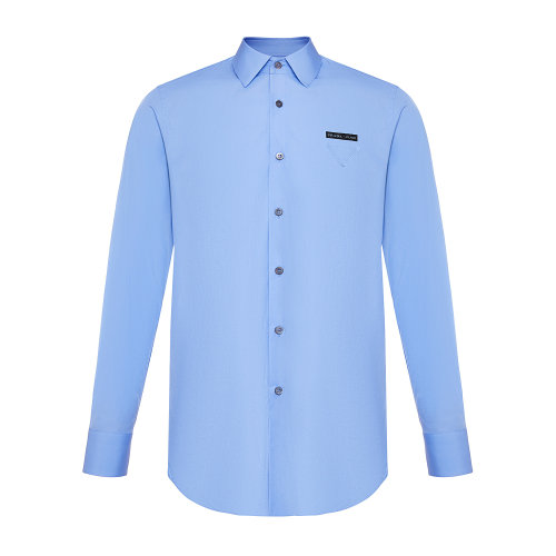 PRADA/普拉達(dá) 男士Prada府綢襯衫 UCM608_1W7O_F0013 年