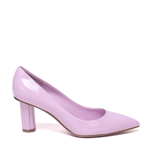 【秒發(fā)】SalvatoreFerragamo/菲拉格慕 女士BADIA70系列漆皮革高跟鞋06886388