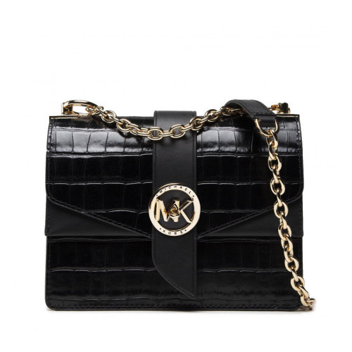 Michael Kors/邁克·科爾斯Greenwich系列 翻蓋斜跨 拼色皮質(zhì)鏈條包 女款32T1GGRC5E