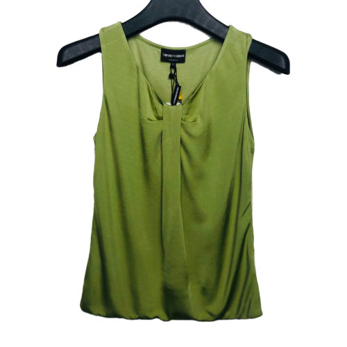 Emporio Armani/安普里奧阿瑪尼 綠色女士T恤