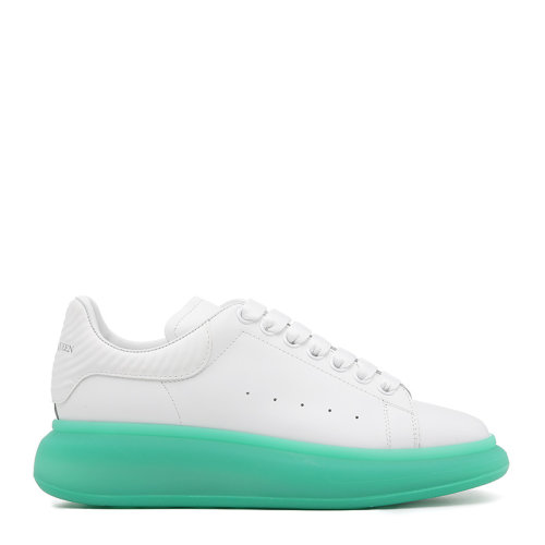 Alexander McQueen/亞歷山大麥昆22春夏潮流撞色厚底男士休閑運動鞋682397WIB94