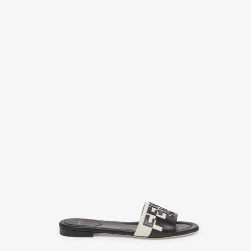  FENDI芬迪 22年秋冬 女士 平底涼鞋 Signature 8R8337AJZUF0WZM