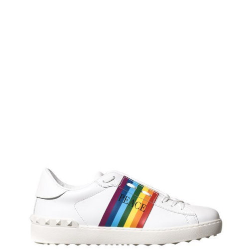 Valentino/華倫天奴  男鞋 時尚簡約 小白鞋 圓頭 男士白色休閑運動鞋 RY2S0830ZANGU8  HKY015C