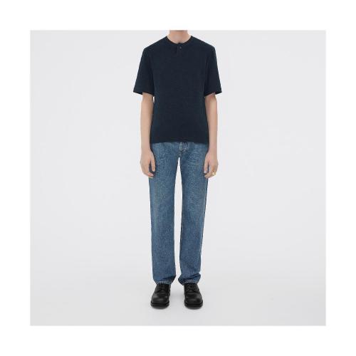  BV葆蝶家 22年秋冬 男士 短袖T恤 t-shirt en jersey eponge 656849V0UE04140