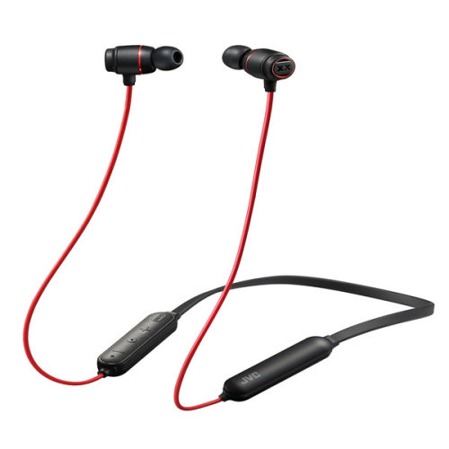 JVC/杰偉世 HA-XC30BT 頸掛式藍牙耳機 重低音搖滾音樂耳機 運動跑步時尚出街防水耳機【黑線紅線隨機發(fā)】