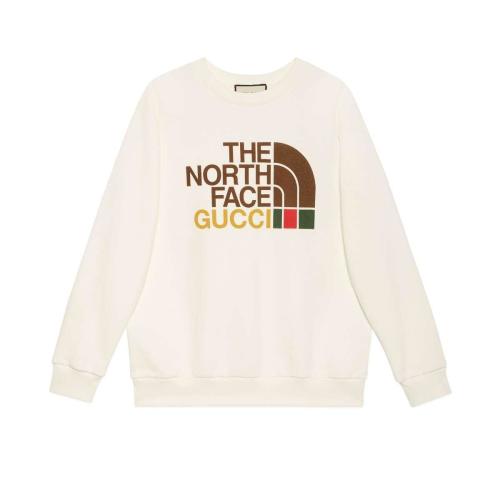  GUCCI古馳 22年秋冬 女士 The North Face x Gucci聯(lián)名系列女士棉質(zhì)衛(wèi)衣 617964 XJDBY 9095