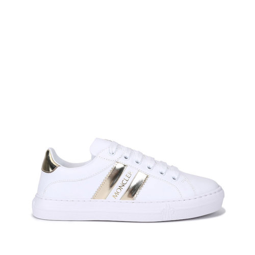 Moncler/蒙克萊/蒙口 女士皮革ARIEL系帶休閑運(yùn)動(dòng)鞋板鞋小白鞋 4M70400 02SYQ