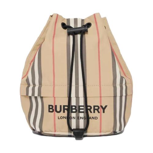  BURBERRY 22年秋冬 女士 標(biāo)志性條紋 ECONYL? 抽繩收納袋 80267371 預(yù)定商品1-3周發(fā)貨