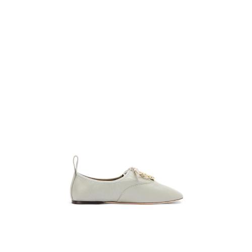  LOEWE羅意威 22年秋冬 女士 商務(wù)休閑鞋 Anagram soft derby in lambskin L814S02X10-1760