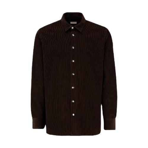  MONCLER蒙可蒙克萊 22年秋冬 男士 長袖襯衫 Corduroy Shirt H20912F00004549H4244