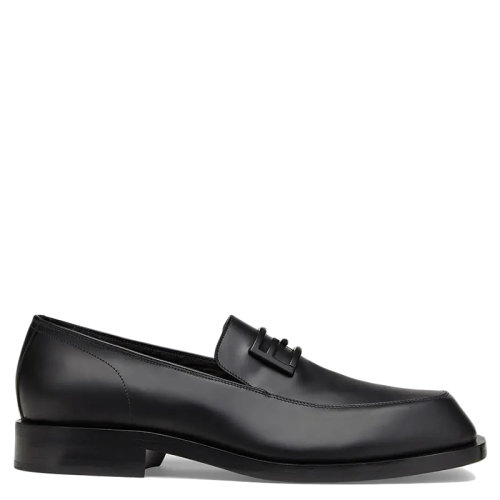 FENDI/芬迪 男士黑色皮革樂福鞋7D143969FF0QA1