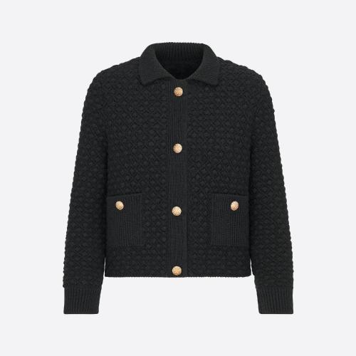  DIOR迪奧 22年秋冬 女士 夾克 短款西裝外套 314V53AM202_X9000