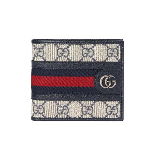  GUCCI古馳 22年秋冬 男士 Ophidia系列GG零錢包 597609 96IWN 4076