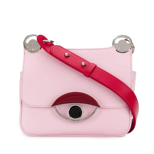 KENZO/高田賢三 凱卓女包 女士 粉色皮革時尚單肩包斜挎包手提包 FA52SA201L54.34