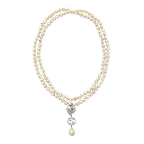  GUCCI古馳 22年秋冬 女士 互扣式雙G項(xiàng)鏈 734002 I9675 8520