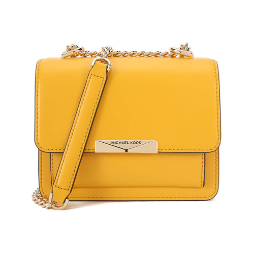 Michael Kors/邁克·科爾斯 MK女包 JADE系列超小號牛剖層皮革單肩斜挎包 32S9GJ4C0L