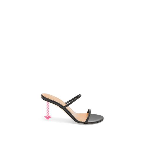  LOEWE羅意威 22年秋冬 女士 高跟涼鞋 Birthday candle sandal in goatskin L814465X15-1100