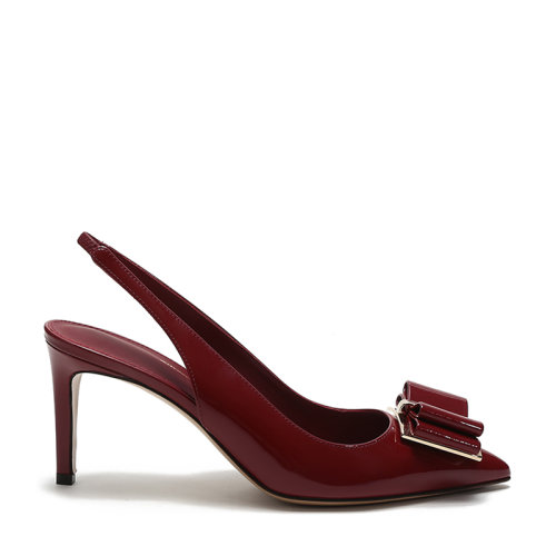 SalvatoreFerragamo/菲拉格慕 女士ZAHIR70系列 牛皮高跟鞋 0724201