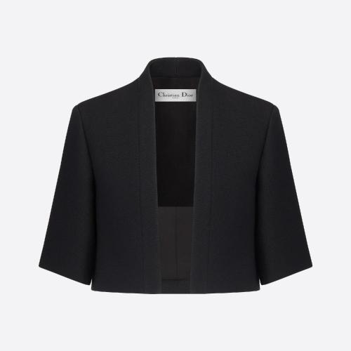 DIOR迪奧 22年秋冬 女士 夾克 短款開(kāi)襟夾克 311V24A1162_X9000