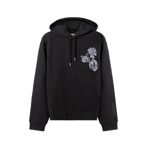 KENZO/高田賢三 男士棉質(zhì)連帽長袖衛(wèi)衣運(yùn)動衫花朵印花 5SW324 4ML