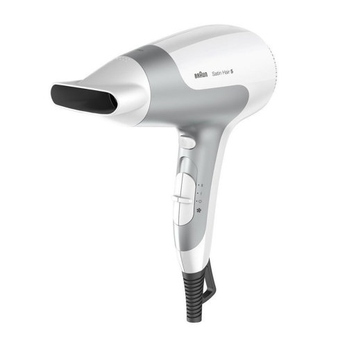 Braun/博朗 電吹風機家用負離子快速干發(fā)HD580【IONTEC負離子滲透技術，傳遞百萬炫發(fā)離子，令染后秀發(fā)如絲般亮澤】