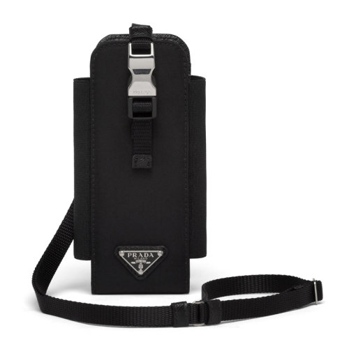PRADA/普拉達(dá)  女士黑色手機(jī)包 1ZT023-2DMP-F0002