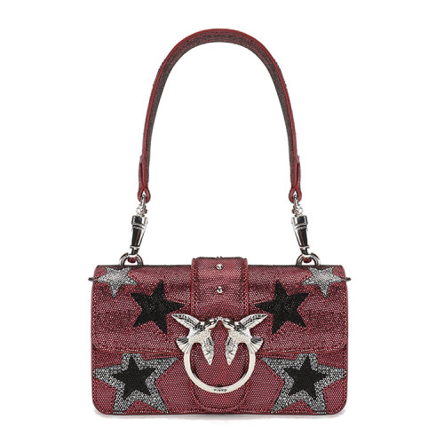 PINKO 紫紅色 女士 單肩包 1P218QY51R Y93