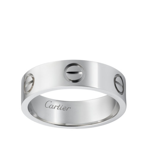 CARTIER/卡地亞 經(jīng)典款 Love 950鉑金戒指 B4084900