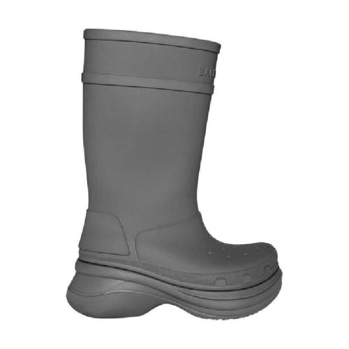  BALENCIAGA巴黎世家 22年秋冬 男士 高筒靴 Crocs? 靴子 677384W1S8E1500