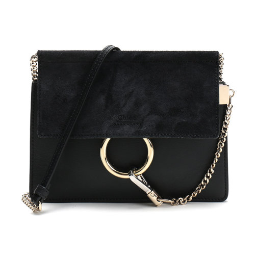 CHLOE/克洛伊 女士牛皮FAYE迷你鏈條包單肩斜挎包 CHC20SS202H2O