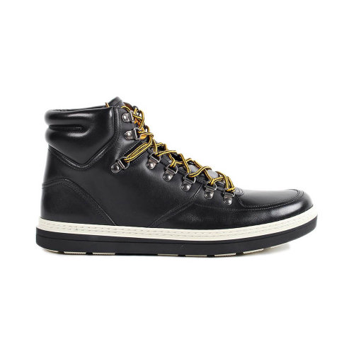 GUCCI/古馳 男士黑色牛皮登山靴 368496-B66Y0-1000